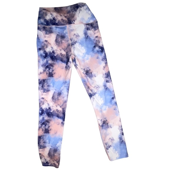 Roxy Kaileo High Waisted Ankle Length Workout Leggings Size XS - Picture 4 of 5